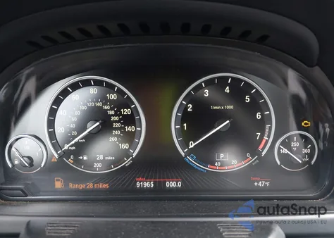 2013 BMW 650I xDrive z USA, uszkodzony, nr VIN WBAYP1C55DDX00992